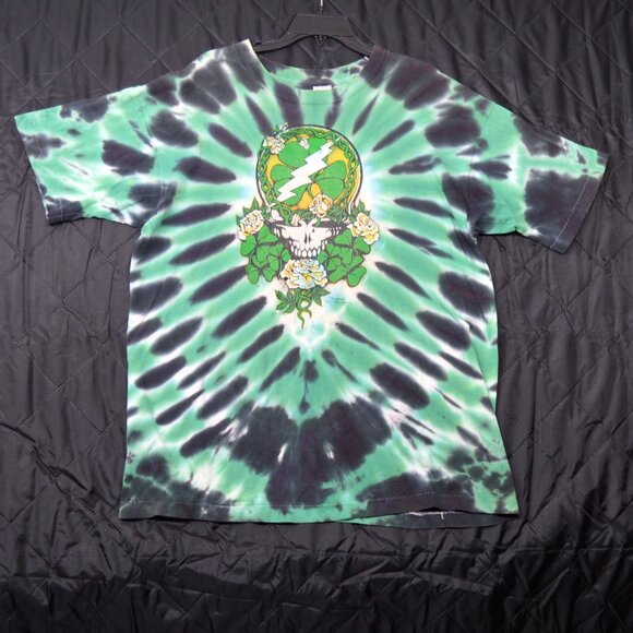 Vintage Grateful Dead T-Shirt 1992 Philly St. Patrick's Spectrum T-Shirt XL - Picture 1 of 13